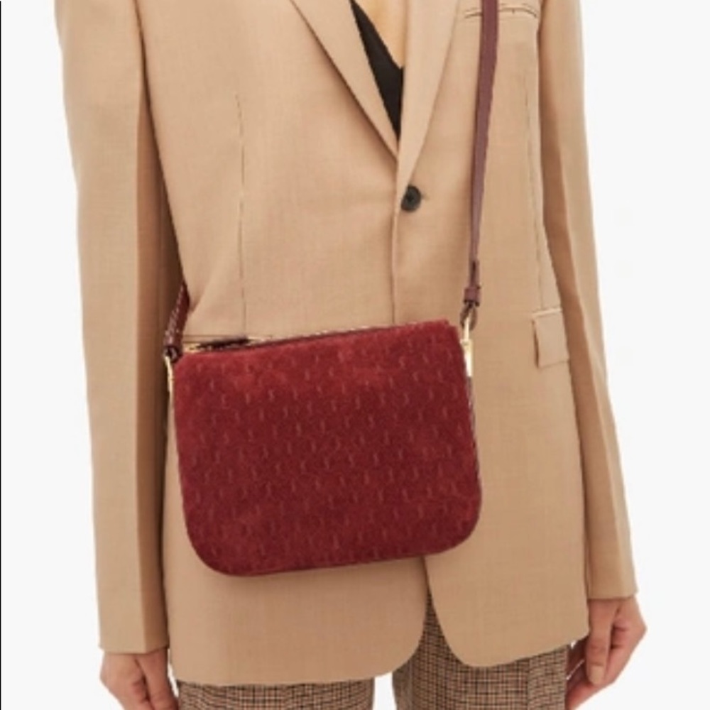Saint Laurent Monogram Suede Cross-body - Picture 2 of 10
